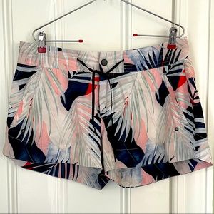 Athleta swim shorts - beautiful pink & navy design